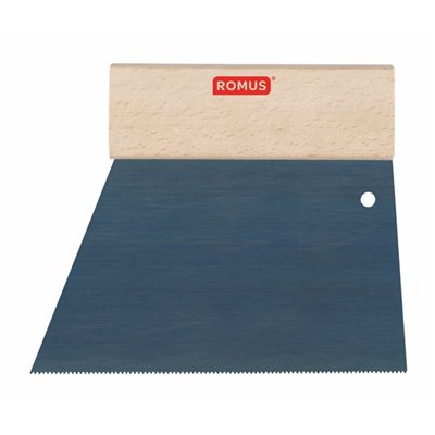 ROMUS - Spatule à Lames fixes Acier Bleui Denture A2