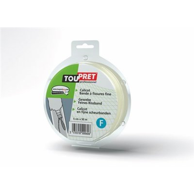 TOUPRET - Bande à fissures fine 5cmx20m