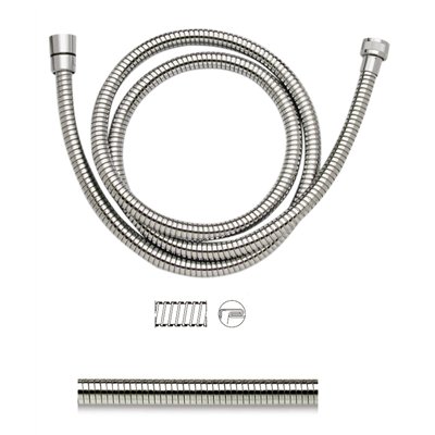 DISFLEX - Flexible Double Agrafage en Laiton Chromé Sous Sachet