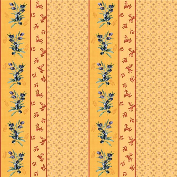 ACCESS DECO - Toile Cirée Déco Pigans Jaune 140cmx20m