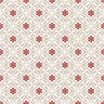 ACCESS DECO - Protège Table Imprimé Small Beige 140 cm x 20 m