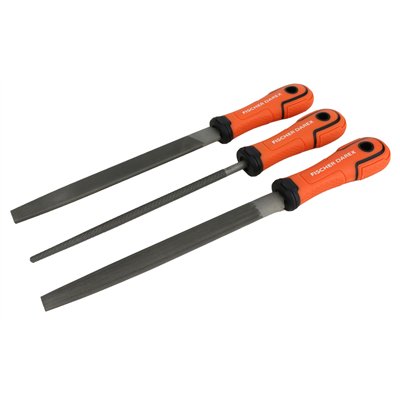 FISCHER DAREX - Kit de 3 Limes à Bois