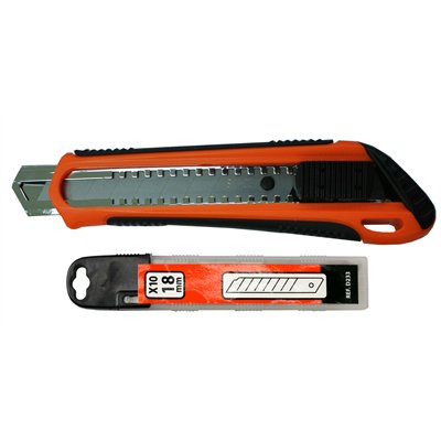 FISCHER DAREX - Kit Cutter 18 mm avec 10 Lames Cassables