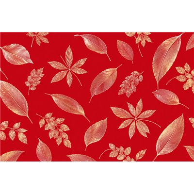 ACCESS DECO - Nappe Thays Rouge en Polyester