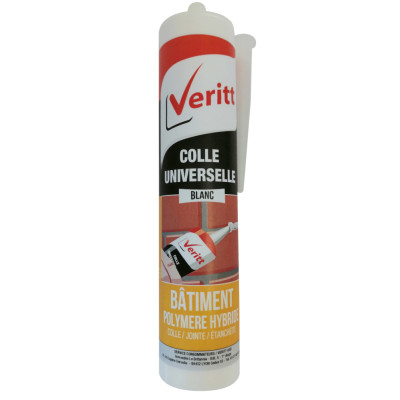Colle universelle polymère hybride blanc 290ml