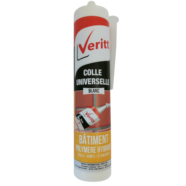 VERITT - Mastic Colle Polymère Multi Usage 290ml