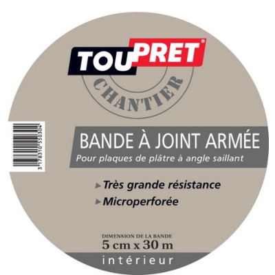 Bande à joints armée 5cmx30m