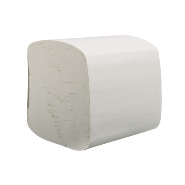 PLG - Papier Toilette Plié Blanc 2 Plis