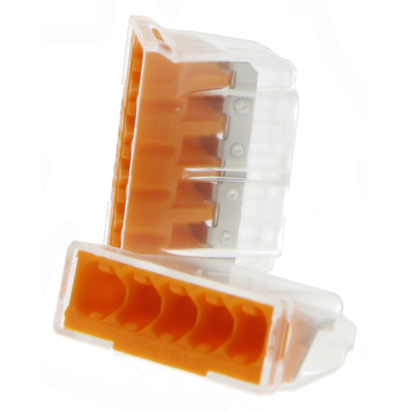 PROFILE - Raccord Rapide Jaune 5x2.5mm² 20 Pièces