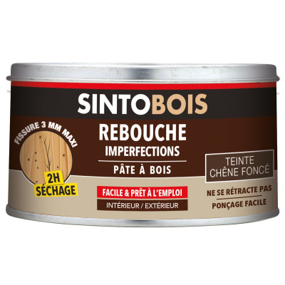 PATE A BOIS 250G CHENE FONCE