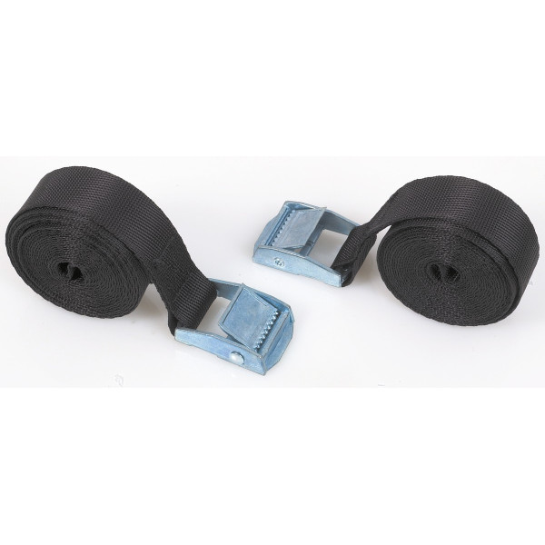 JOUBERT - Sangles Boucle Zamak Noires 2.5m Lot de 2 en Sachet Cavalier