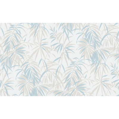 10067-18 Expansé sur Intissé Feuille Bleu/Vert