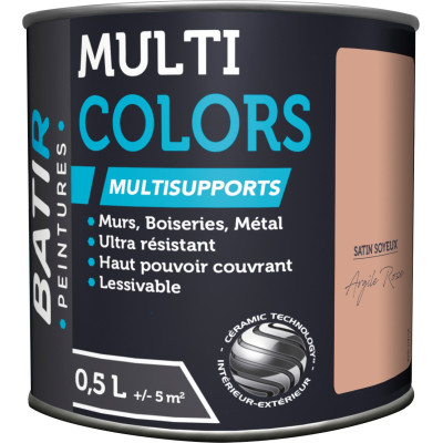 BAT. SAT.SOY. 0.5L ARGILE ROSE