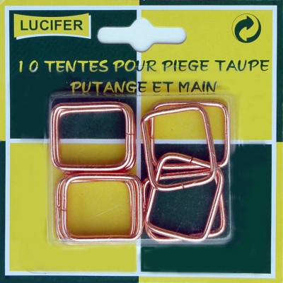 Tente pour Piège à Taupe Putange Carte de 10
