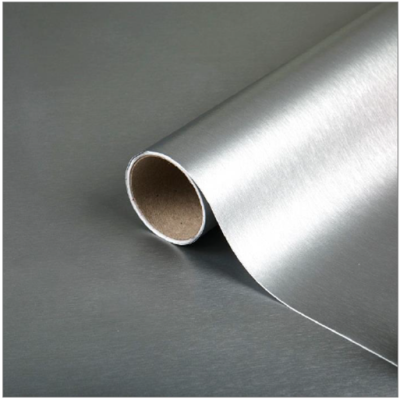Adhésif Décoratif Métal Platino Argent 67.5cmx2m