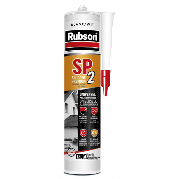 RUBSON - Mastic SP2 Silicone Neutre Premium Cartouche 300ml