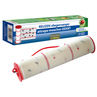 Attrape Mouches Géant en Rouleau de 25cmx7.5m