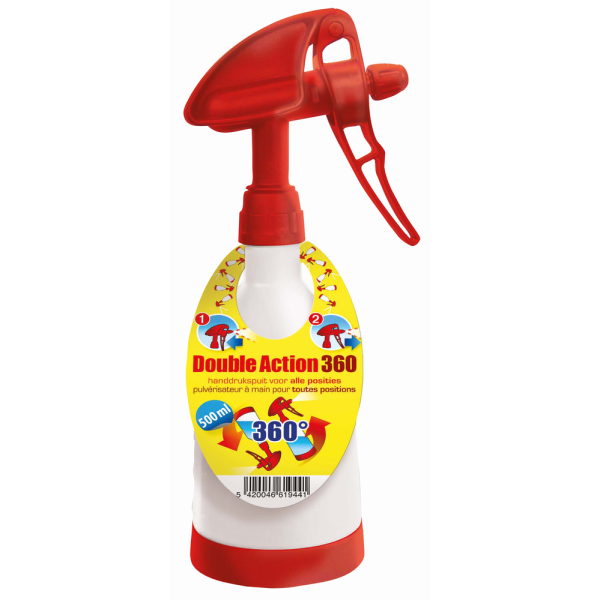 BSI - Pulvérisateur à Main Réversible Double Action 360° 500 ml