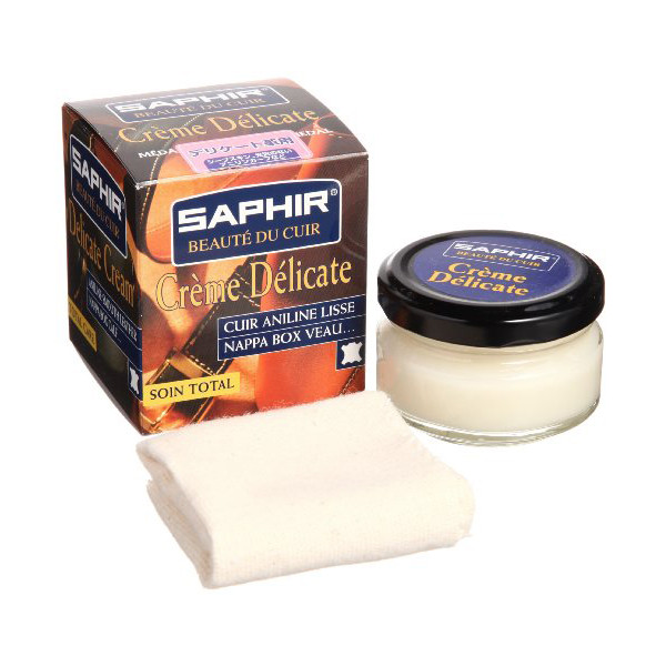 SAPHIR - Crème Délicate 50ml et Chamoisine