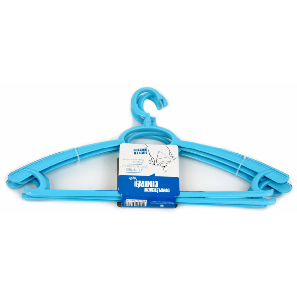 COPEFA - Cintres Polypro Spécial Confort Lot de 3