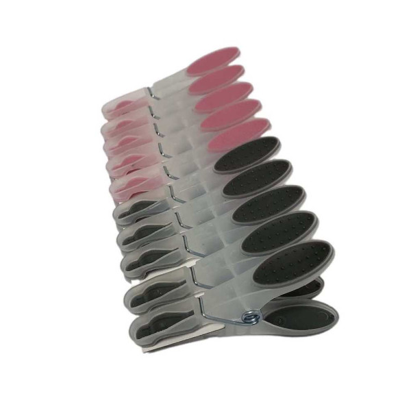 FRANDIS - Pinces à Linge Soft Bi Matière Lot de 10