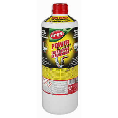 Déboucheur Liquide Power Professionnel 2.0 Flacon 1L
