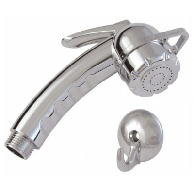 Douchette à Gachette Duna Chromée Jet Simple + Crochet