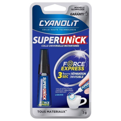 Colle Super Unick Force Express Liquide 3gr