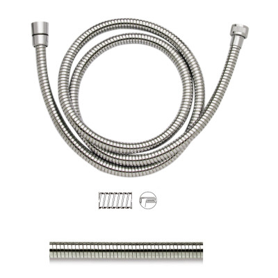 Flexible Double Agrafage en Laiton Chromé sous Sachet