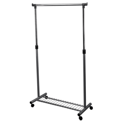 Portant pour Vêtement Luxe Chromé 90x44x165cm