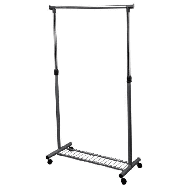 MONDEX - Portant Pour Vêtement Luxe Chromé 90x44x165cm