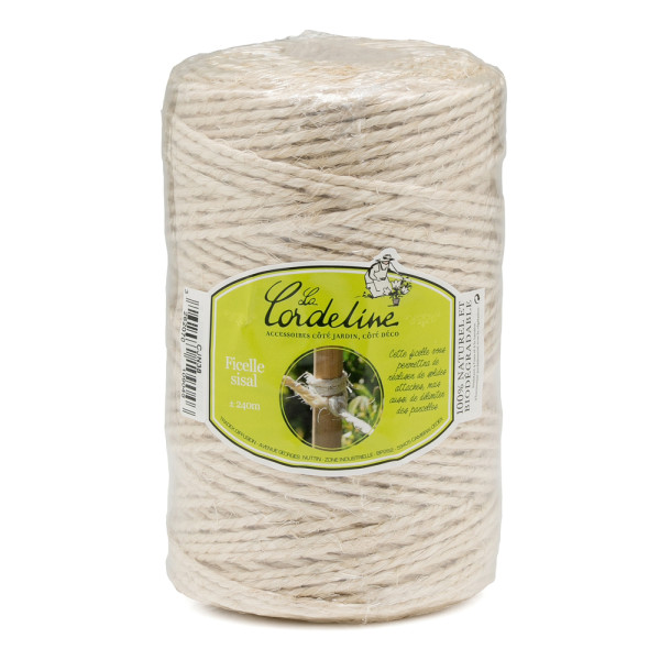 LA CORDELINE - Pelote de Ficelle Sisal 0.6/2 250g Sous Film