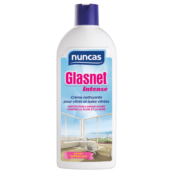 NUNCAS - Crème Nettoyante Vitres Glasnet Intense 500ml