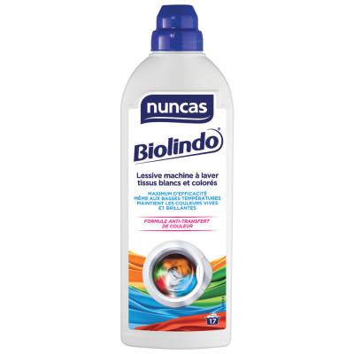 Lessive Soin Tissus Blancs et Coloré 1L Biolindo