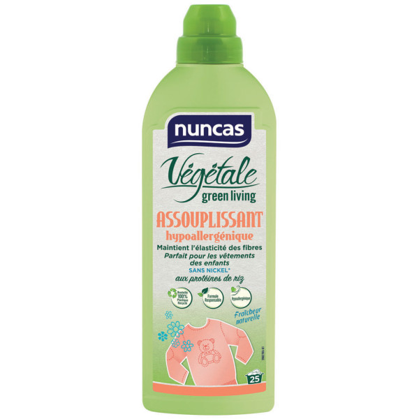 NUNCAS - Assouplissant Végétale Tissus Délicats 750ml