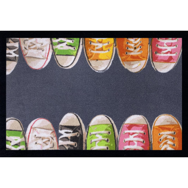 VICA - Tapis Entry Shoes Grey 40x60cm