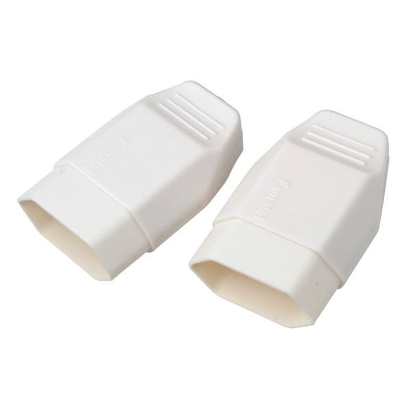 PROFILE - Fiche Femelle 2.5A Blanche Lot de 2