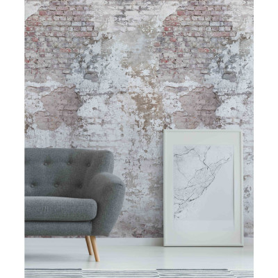 A42301 Panoramique Stressed Brick 3 lès 159x280cm