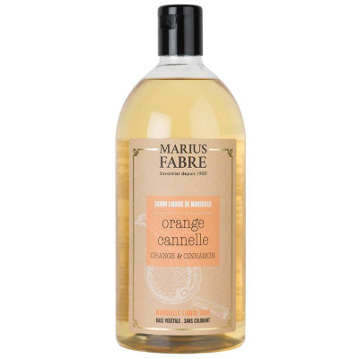 Savon Liquide de Marseille Orange Cannelle Recharge 1L