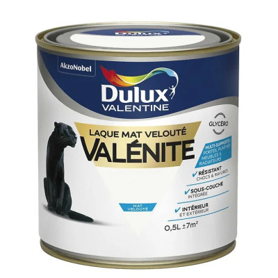 Laque Valénite Mat velouté 0.5L
