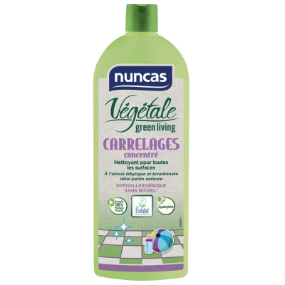 Carrelages Concentré Nettoyant Toutes Surfaces Végétale 1L